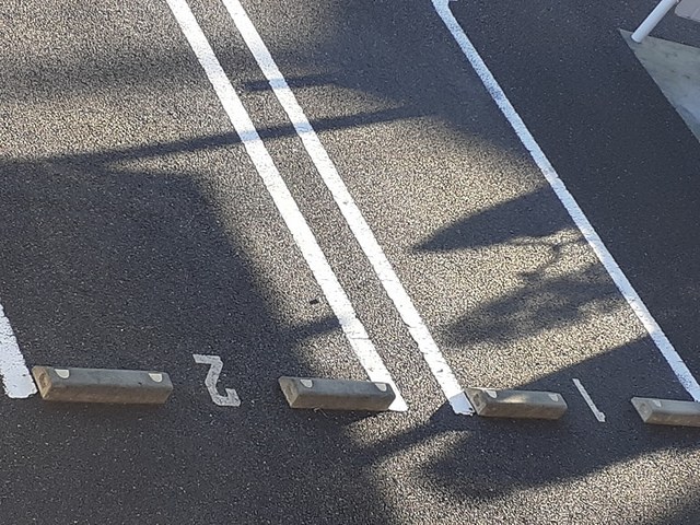 2/8 駐車場