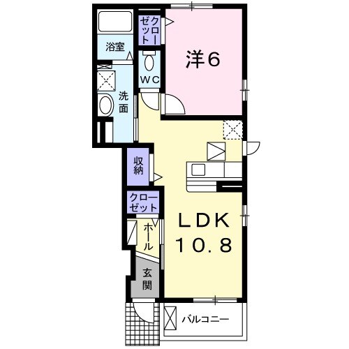 ラ フォンテの間取り