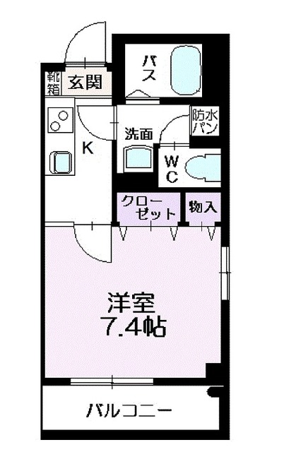 ブライト　ツリー　ＫＯＵ・04010号室の間取り