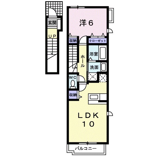 アルドーレⅡの間取り