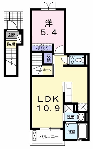 ベルソレイユの間取り