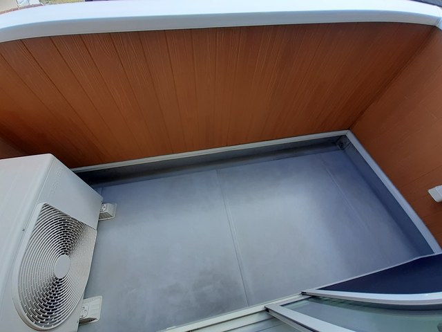 12/22 バルコニー