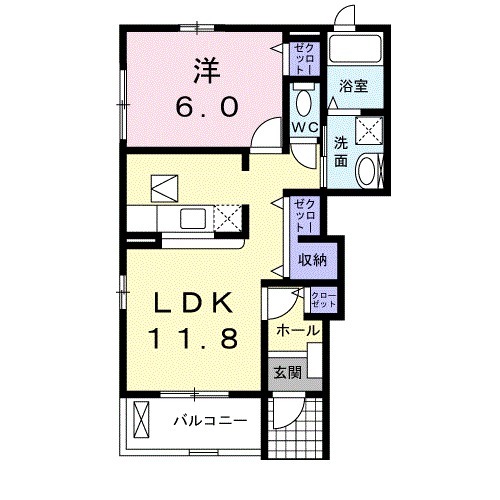 カーサ グランデの間取り