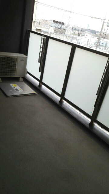 12/23 バルコニー