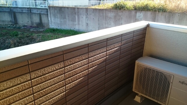 12/20 バルコニー