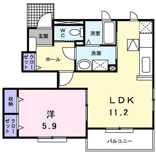 キャトル・マーゴの間取り