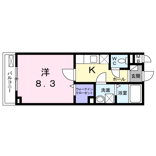 サンテラスの間取り