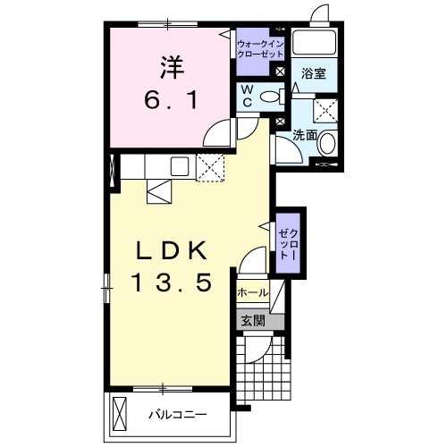 マハロⅠの間取り