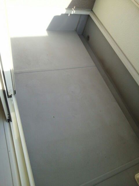 11/24 バルコニー