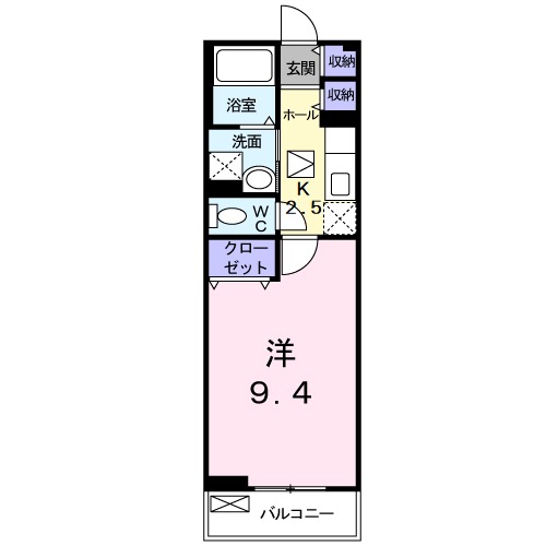 ルミエールⅡの間取り