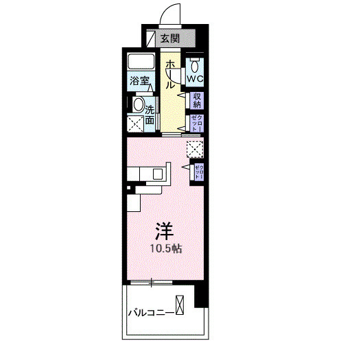 ノーブル古瀬の間取り
