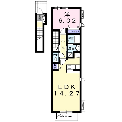 イーストヒルⅡの間取り