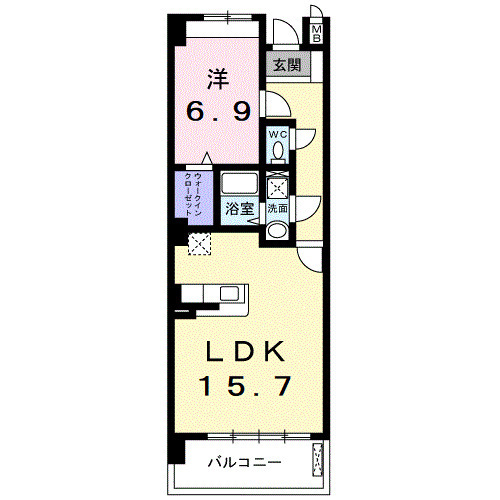 HSスパリアの間取り