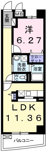 プレイン ステージの間取り