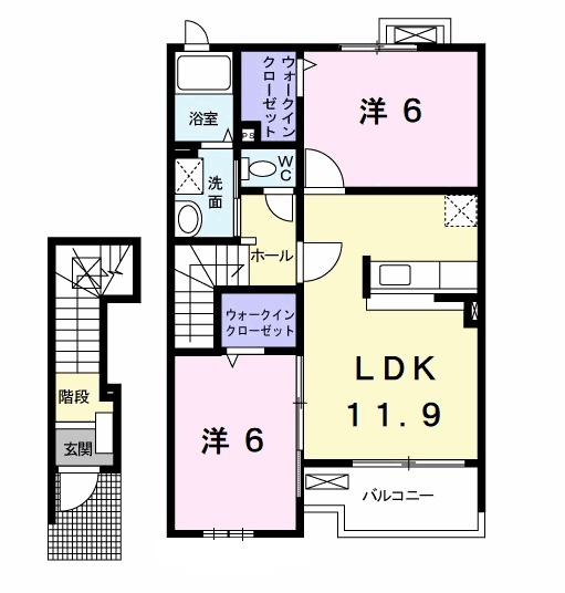 グラン・ソレイユの間取り