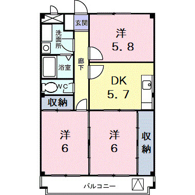 大塚ビルの間取り