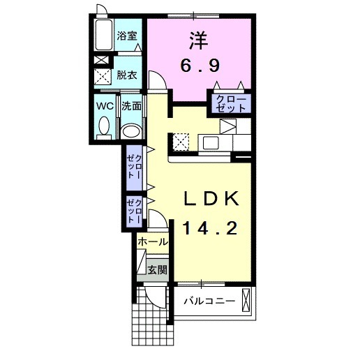 ノワ・ポワールの間取り