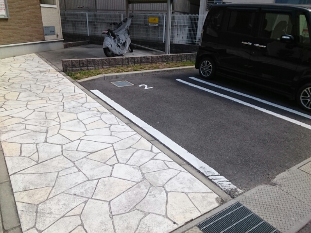 2/8 駐車場