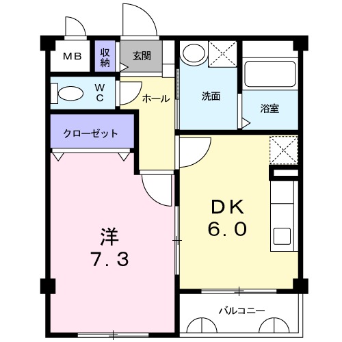 Harmony Mibuの間取り