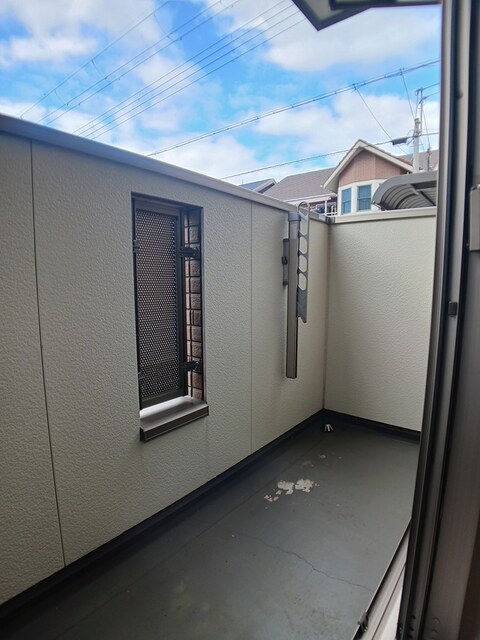 12/20 バルコニー
