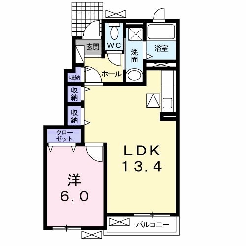 VIVO(ヴィーヴォ)Ⅲの間取り