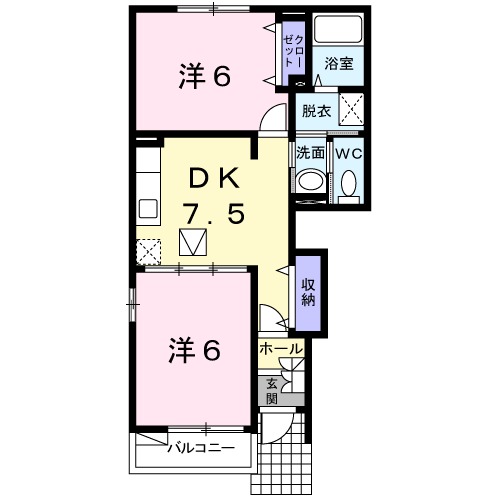 ファーストMの間取り