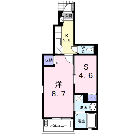 ムーン ガーデン樹来の間取り