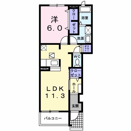 ランティエの間取り