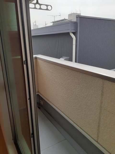 12/22 バルコニー