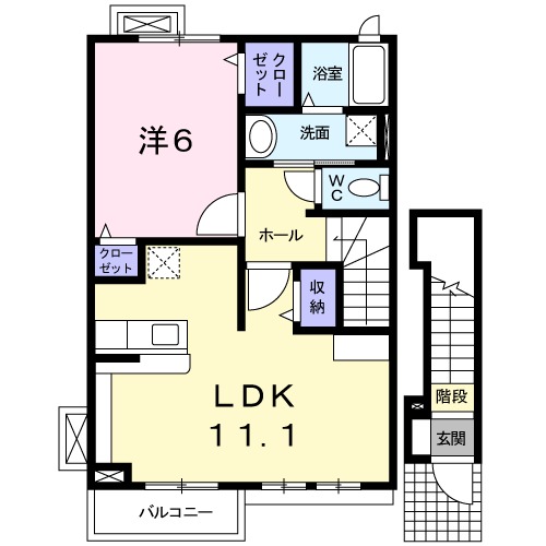 レバンテ・一番舘の間取り