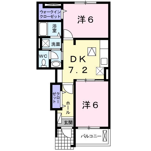 プラシード.K.の間取り