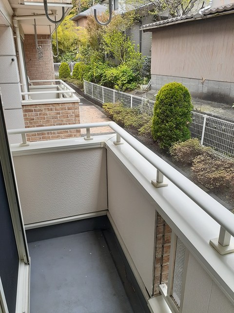 12/24 バルコニー