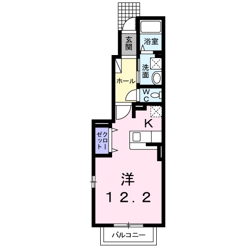ブルック・クレスの間取り