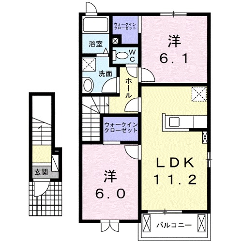 ルーラルレジデンス TIの間取り