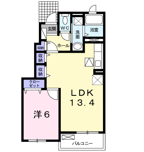 ガーデンプレイス木下の間取り