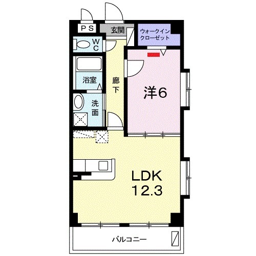 パラッツォ エレガンテYGの間取り