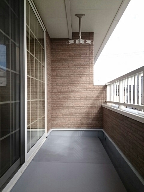 12/24 バルコニー