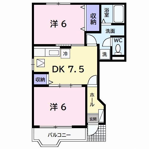 ソルマージュⅢの間取り