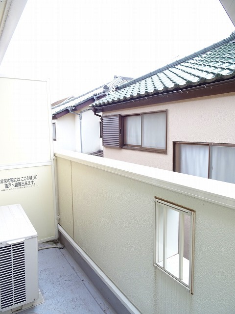 12/24 バルコニー