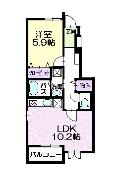 プロムナードの間取り