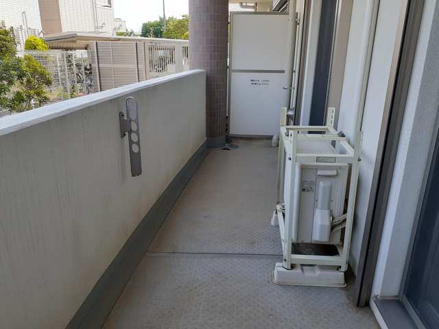 12/24 バルコニー