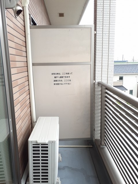 12/24 バルコニー