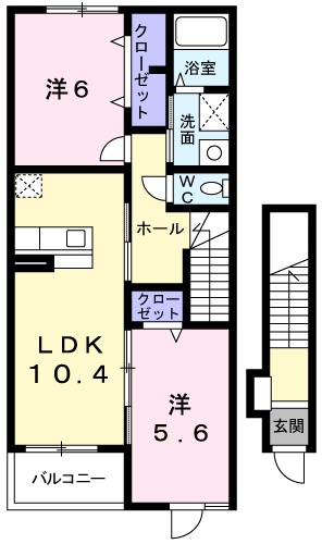 パークサイド　ステージの間取り