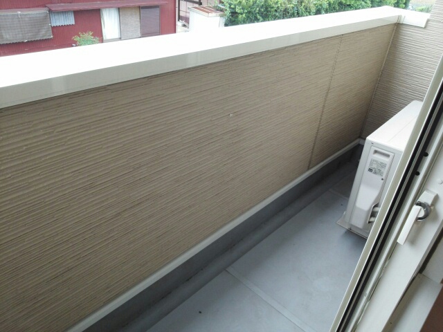 10/18 バルコニー