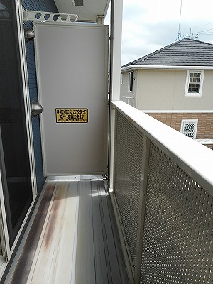 10/23 バルコニー