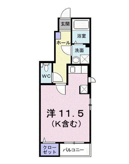 エスポワールの間取り