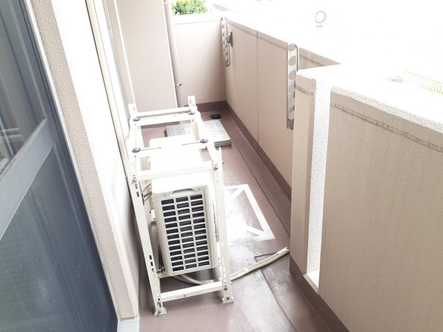 12/24 バルコニー