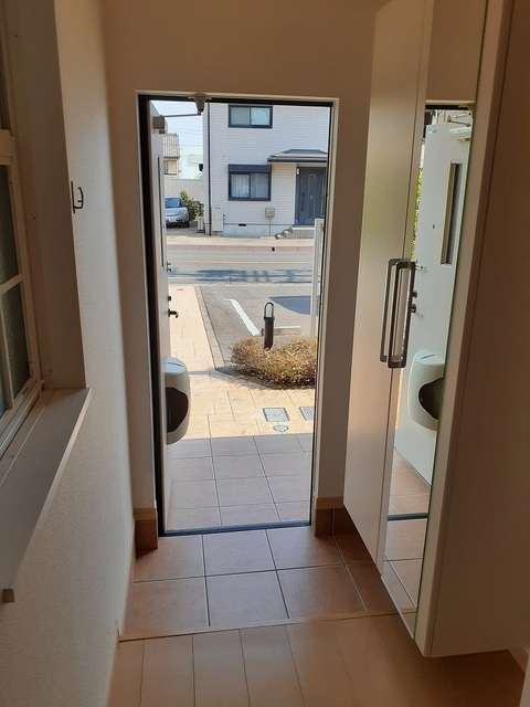 6/20 玄関
