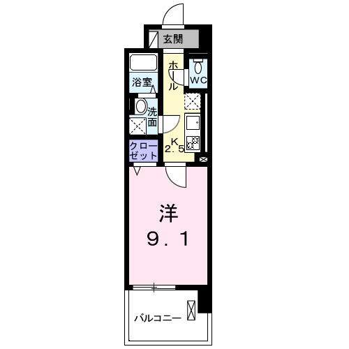 ボニート春日部の間取り