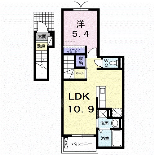 グラン セーヌの間取り